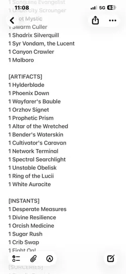 Edh Deck Breena, the Demagogue Edh Deck 100 Cards - Image 4