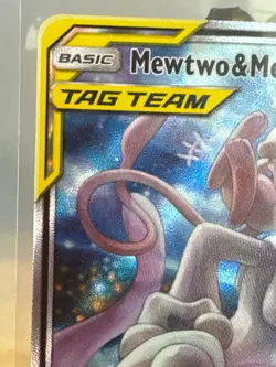 Pokemon TCG Mewtwo & Mew GX SM191 Holo Trading Card Promo Near Mint Near Mint - Image 2