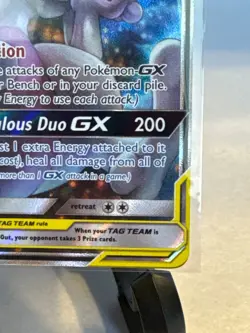 Pokemon TCG Mewtwo & Mew GX SM191 Holo Trading Card Promo Near Mint Near Mint - Image 5