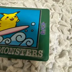 Surfing Pikachu Bandai Carddass Japanese Pokemon Card Vintage 1997 - Image 4