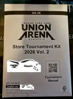 UNION ARENA TRADING CARD GAME STORE TOURNAMENT KIT 2026 VOL 2 NEW SEALED - Image 1
