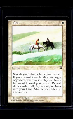 1996 MTG Magic The Gathering VIS Visions Vintage Tithe - Image 1