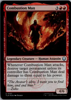 Combustion Man U Avatar: The Last Airbender 127 NM Foil Magic - Image 1