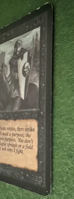 MTG Black Knight Alpha Edition - Image 4