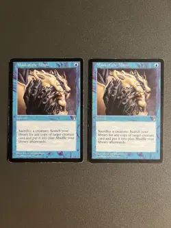 MTG - X1 Mask of the Mimic 1x Stronghold Blue HP - Image 1