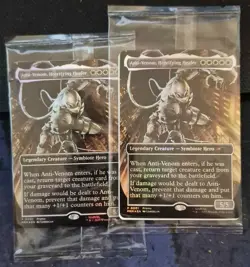 Anti-Venom, Horrifying Healer Borderless Media Promos 001 Foil Mtg Magic - Image 1