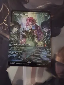 Llanowar Elves (Showcase) Foundations Foil - Image 1