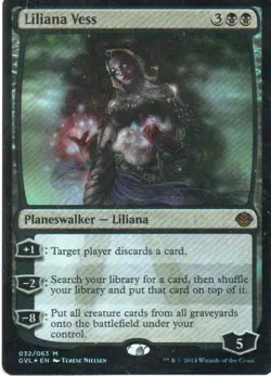 MTG: Duel Decks: Anthology: Foil Liliana Vess: Lightly Played Condition - Image 1