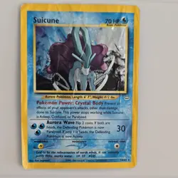 Pokemon Suicune Neo Revelation Holo Rare 14/64 Unlimited 70 HP Basic English - Image 1