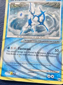 Arceus AR4 Pokemon Platinum: Arceus (2009) Holo Rare HP - Image 4