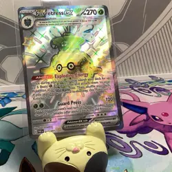 Pokemon Forretress ex 212/091 SV: Paldean Fates Shiny - Image 1