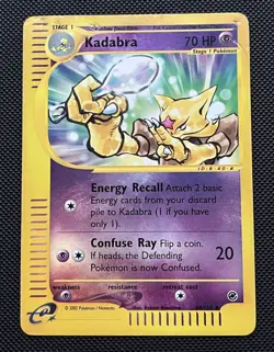 Kadabra 084/165 Expedition Base Set Reverse Holo Rare Pokemon TCG Nintendo MP - Image 1