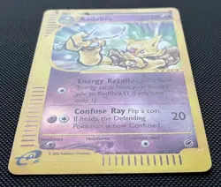 Kadabra 084/165 Expedition Base Set Reverse Holo Rare Pokemon TCG Nintendo MP - Image 2