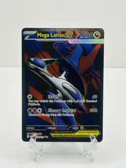 🔥Pokemon TCG-Mega Latias ex-163/132-Me01: Mega Evolution-Full Art-Holo-M/NM!🔥 - Image 1