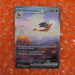 Pokemon Charizard ex Special Illustration Rare Holo Sv: Scarlet & Violet 151 - Image 1