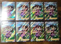 Lot of 8: 2021 Pokemon SWSH Fusion Strike #263 Full Art Trainer Shauna NM - Image 1