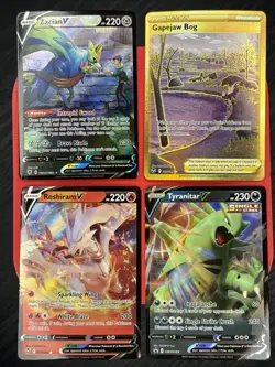 Pokemon TCG 4 Card Lot Trainer Gallery Illustration Rare Holo Waifu NM SWSH VMAX - Image 1