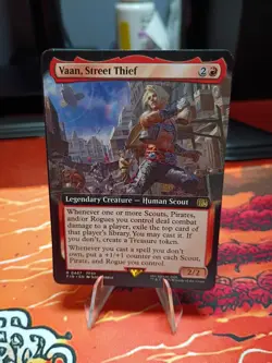 Vaan, Street Thief #0467 FIN R (Extended Art) (Non-Foil) - MTG Final Fantasy - Image 1