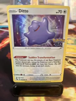 Ditto Pokemon Go 053/078 Holo - Image 1
