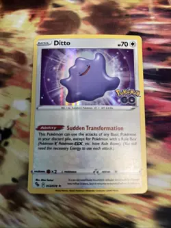 Ditto Pokemon Go 053/078 Holo - Image 3
