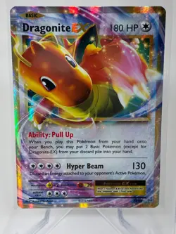 Pokemon Dragonite EX Ultra Rare XY - Evolutions 72/108 - Image 1