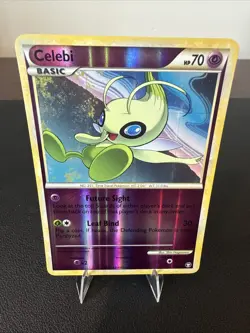 Celebi 3/102 Reverse Holo Rare (2010) HeartGold SoulSilver Triumphant Pokemon - Image 2