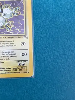 Magneton - (NM) Fossil Holo 11/62 1999 English Pokemon TCG - Image 4