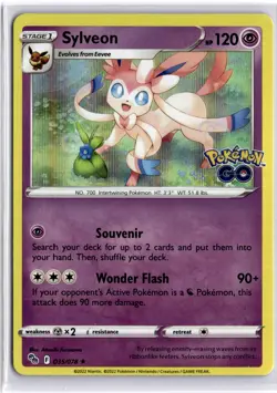 Sylveon 035/078 HOLO Near Mint - Pokemon GO - Image 1