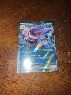 Pokemon TCG Gengar EX Temporal Forces 104/162 - Image 1