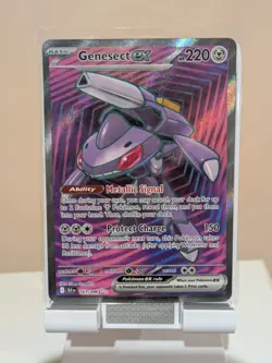 Pokemon TCG | Genesect EX Full Art | 161/086 | Black Bolt | NM - Image 1
