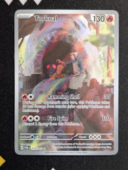 Torkoal - 172/167 SV06: Twilight Masquerade Pokemon NM Holo - Image 1