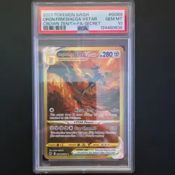 Pokemon Origin Forme Dialga VSTAR Secret Rare GG68 Crown Zenith PSA 10 - Image 1