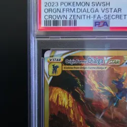 Pokemon Origin Forme Dialga VSTAR Secret Rare GG68 Crown Zenith PSA 10 - Image 3
