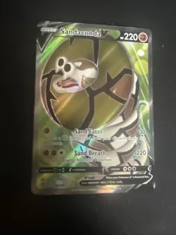 Pokemon Sandaconda V Pokemon Rebel Clash 184/192 Full Art Ultra Rare NM/MT TCG - Image 1