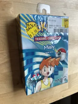 FACTORY SEALED Pokemon TCG Misty Theme Deck Gym Heroes Wizards of The Coast 1999 - Image 2