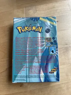 FACTORY SEALED Pokemon TCG Misty Theme Deck Gym Heroes Wizards of The Coast 1999 - Image 3