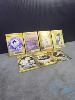 Pokemon TCG Gold (Secret Rare) Trainer & Special Energy Lot (X7) English NM! - Image 4