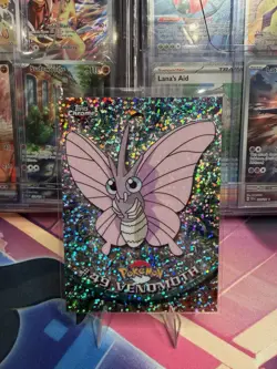 POKEMON VENOMOTH SPARKLE HOLO #49 2000 TOPPS CHROME SERIES 1 NM - Image 1