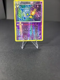 Chandelure 50/114 Steam Siege reverse Holo Rare 2016 Pokemon TCG - Image 4