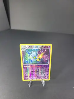 Chandelure 50/114 Steam Siege reverse Holo Rare 2016 Pokemon TCG - Image 5