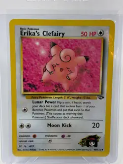 Pokemon 2000 Gym Heroes Erika's Clefairy 40/132 - Image 1