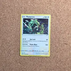 #6 Rayquaza - SWSH029 2 SWIRLS Sword & Shield Black Star Promos Holo Pokemon *B3 - Image 1