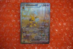 Pokemon Alakazam ex EX Holo Scarlet & Violet 151 201/165 - Image 1