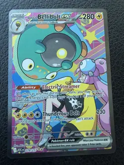 Pokemon Ascended Heroes Ionos Bellibolt ex 279 Special Illustration Rare SIR NM - Image 1