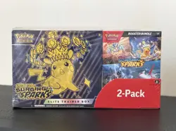 Pokemon Scarlet & Violet Surging Sparks Elite Trainer & Booster Bundle 2-Pack - Image 1