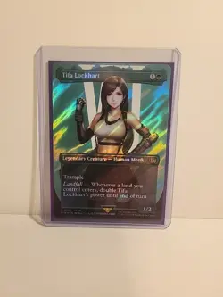 Tifa Lockhart (Borderless) (Surge Foil) Final Fantasy Foil - Image 1
