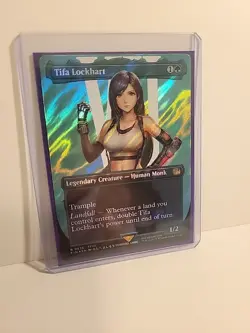 Tifa Lockhart (Borderless) (Surge Foil) Final Fantasy Foil - Image 2