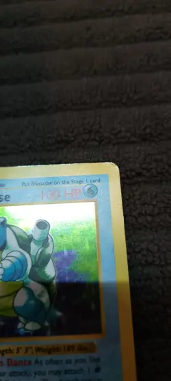 Pokemon - Blastoise - Base Set - 1st Edition Shadowless Rare - 1999 - NM/LP OBO - Image 4