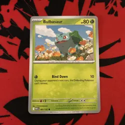 Bulbasaur #001/132 Common ME01: Mega Evolution Pokemon Pokemon - Image 1