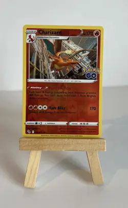 Pokemon 2022 - Pokemon Go - #10 - Charizard - Holo - Pack Fresh! - Image 1